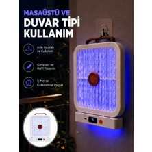 Aydogan's Şarjlı Uv Işıklı Sinek Öldürücü Cihaz Beyaz Elektrikli Sivrisinek Yok Edici