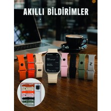 Aydogan's Dokunmatik Akıllı Saat Bluetooth Arama Sağlık Takipli 7 Değiştirilebilir Kordonlu Saat