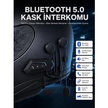 Aydogan's Intercom Bluetooth Kask Kulaklık Motosiklet Kulaklık 5. 0 Bluetooth