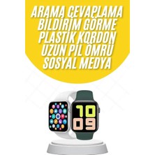 Aydogan's Akıllı Saat Uyku ve Sağlık Takibi Arama Cevaplama 44 mm Amoled Ekran
