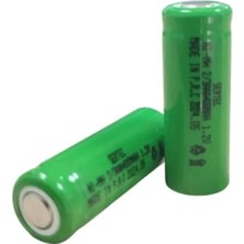Aydogan's Sertec - 1. 2V 400 Mah - 2/3AAA - Ni-Mh Şarjlı Pil - (Başsız / Flat Head)