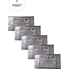 Aydogan's Bakkaliye Naylon Torba Beşlik 30X52 cm 1 kg 5 Paket (Takriben 525 Adet)