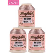 Aydogan's 3 Adet Altınbaşak Oya ve Dantel Ipi 20 gr - Royaleks - No: 548