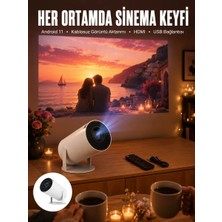 Aydogan's Sevgiliye Özel Hediye Ayaklı Sinema Projektörü Projeksiyon Yeni Nesil