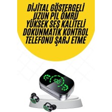 Aydogan's Kablosuz Bluetooth Kulaklık Çift Telefon Destekli Powerbankli Dijital Göstergeli