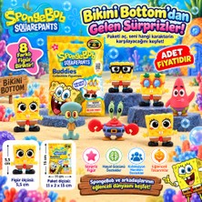 Mabelme Store 20347 3D Figür Spongebob Buddıes Sürpriz Paket Sbob 36D (Adet Fiyatıdır)