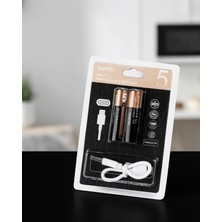 Mabelme Store Aa Lityum Pil Type-C Şarjlı