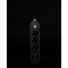 Mabelme Store Üçlü Priz 3 USB Portlu CXE103