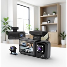 Mabelme Store Araç Kamera +3 Kamera Seti A98 Geniş Açı 1080P