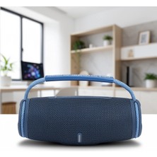 Mabelme Store Taşınabilir Bluetooth Hoparlör Ipx5 Su Geçirmez 3 Pro Mavi