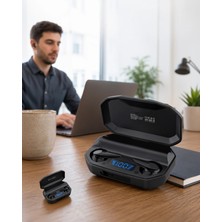 Mabelme Store Kulaklık Bluetooth 5.2 Rgb Işıklı Çift Mikrofonlu