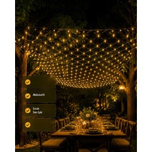 Mabelme Store LED File Işık Ağ Şeklinde 6 Metre
