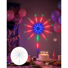 Mabelme Store Rgb LED Duvar Dekoru Sökülebilir Kollu Model