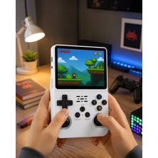 Mabelme Store Taşınabilir Retro Oyun Konsolu 3.5 Inç Hd Ekran