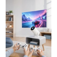 Mabelme Store Taşınabilir Projeksiyon Cihazı 4K Wi-Fi 6