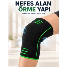 Mabelme Store Örme Dizlik Esnek Nefes Alabilen Günlük Spor Diz Desteği
