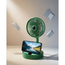 Mabelme Store Mini Şarjlı Fan Katlanabilir 3 Hız Modu
