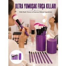 Mabelme Store 12 Parça Profesyonel Makyaj Fırça Seti