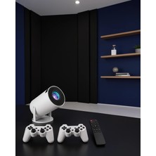 Mabelme Store Taşınabilir 4K Video Oyun Konsolu 8 GB Ayaklı Çift Kollu