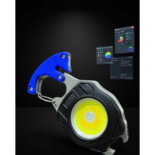 Mabelme Store Çok Amaçlı Acil Durum Feneri Type-C Şarjlı Cob LED