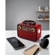 Mabelme Store Nostaljik Radyo Bluetooth Müzik Kutusu