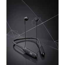 Mabelme Store Kablolu Boyun Askılı Dijital Göstergeli Bluetooth Kulaklık