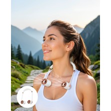 Mabelme Store Boyun Fanı USB Şarjlı 3 Hız Seçeneği