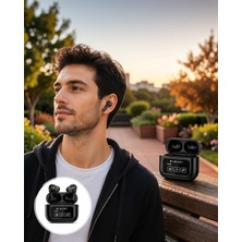 Mabelme Store Kulak Içi Bluetooth Kulaklık Ekranlı