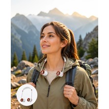 Mabelme Store Mini Boyun Fanı 1000MAH Şarjlı Turbo Rüzgar