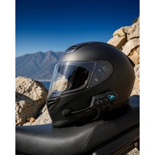 Mabelme Store Motosiklet Kask Kulaklığı Bluetooth 5.0 Gürültü Önleme