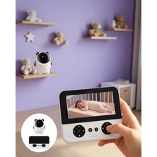 Mabelme Store Bebek Monitörü Ağlama Algılama Özellikli 720P Hd