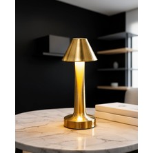 Mabelme Store Kablosuz LED Masa Lambası 3 Renk Dokunmatik