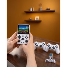 Mabelme Store Taşınabilir El Oyun Konsolu Kablosuz Gamepadli