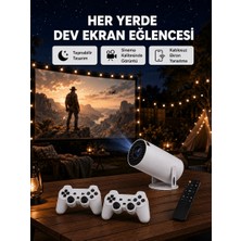 Mabelme Store Wi-Fi 6 ve Bluetooth 5.0 Destekli 4K Akıllı Projeksiyon Cihazı Yeni Nesil