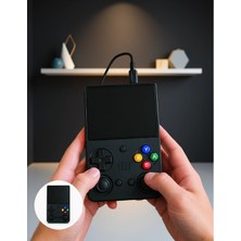 Mabelme Store Taşınabilir Oyun Konsolu 64GB Hafızalı Çift Analog Joystick