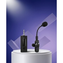 Mabelme Store Kablosuz Yaka Mikrofonu 2.4 Ghz Bluetooth 5.2