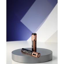 Mabelme Store USB Type-C Şarjlı Aaa Lityum Pil 1000+ Şarj Döngüsü