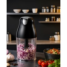 Mabelme Store Elektrikli Doğrayıcı 4 Bıçaklı Turbo Fonksiyonlu