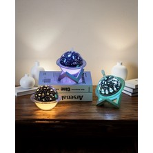 Mabelme Store Hava Nemlendirici USB Projeksiyon Gece Lambası