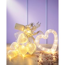 Mabelme Store LED Kalp Neon Lamba