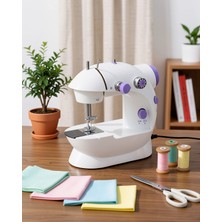 Mabelme Store Mini Ev Tipi Dikiş Makinesi Pedallı