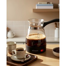 Mabelme Store Elektrikli Cam Kahve Makinesi 650W 0.5 Litre 5 Fincan