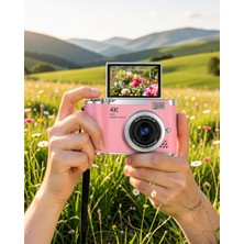 Mabelme Store Dijital Kamera 48 Mp Flip Ekranlı 18X Zoom