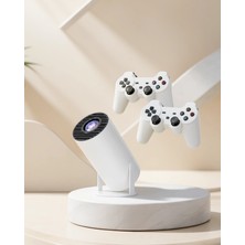Mabelme Store Taşınabilir 4K Çözünürlüklü Projeksiyon Ayaklı Çift Kollu