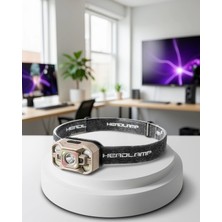 Mabelme Store Şarjlı LED Kafa Lambası Wave Sensörlü