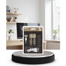 Mabelme Store Aa Lityum Pil 1.5V Type-C Şarjlı Çiftli Paket