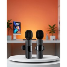 Mabelme Store Kablosuz Yaka Mikrofon Seti Iphone Uyumlu