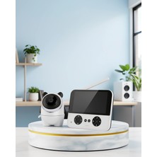 Mabelme Store Kablosuz Bebek Monitörü 720P Geniş Ekran
