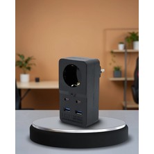 Mabelme Store Akım Korumalı Priz 4 USB Type-C 2500W
