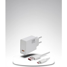 Mabelme Store 120W Süper Hızlı Şarj Adaptörü Type-C Kablo Dahil